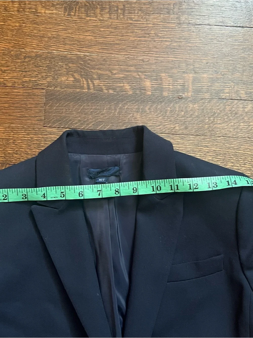 J. Crew size 10 Tall dark navy wool blazer